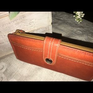 Leather Fossil Wallet